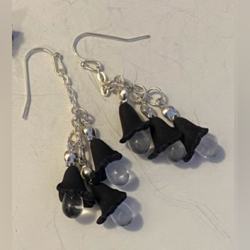 NEW Czech crystal earrings